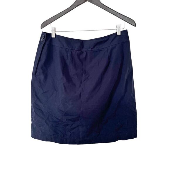 Tilley Navy Athletic Golf Side Closure Golf  Skort Skirt - Picture 2 of 8